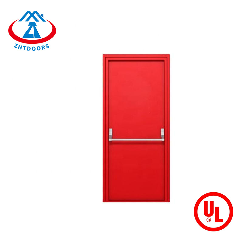 Factory wholesale price ulul certified emergency steel escape automatic door alarm 2 hours