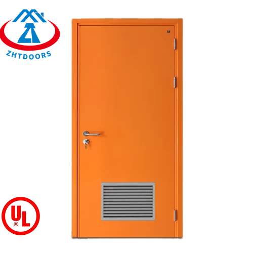 various styles of fire doors UL UL certified 60 Min electrostatic coating guide for steel fire rated door price
