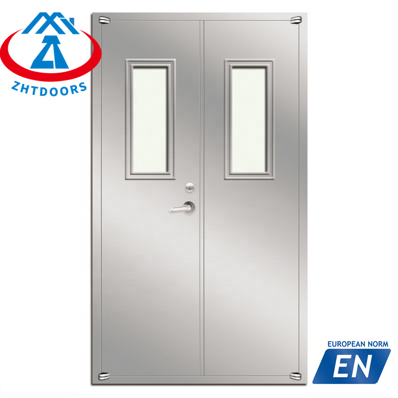 Top product security fire door EN standard interior vision panel 180 minutes