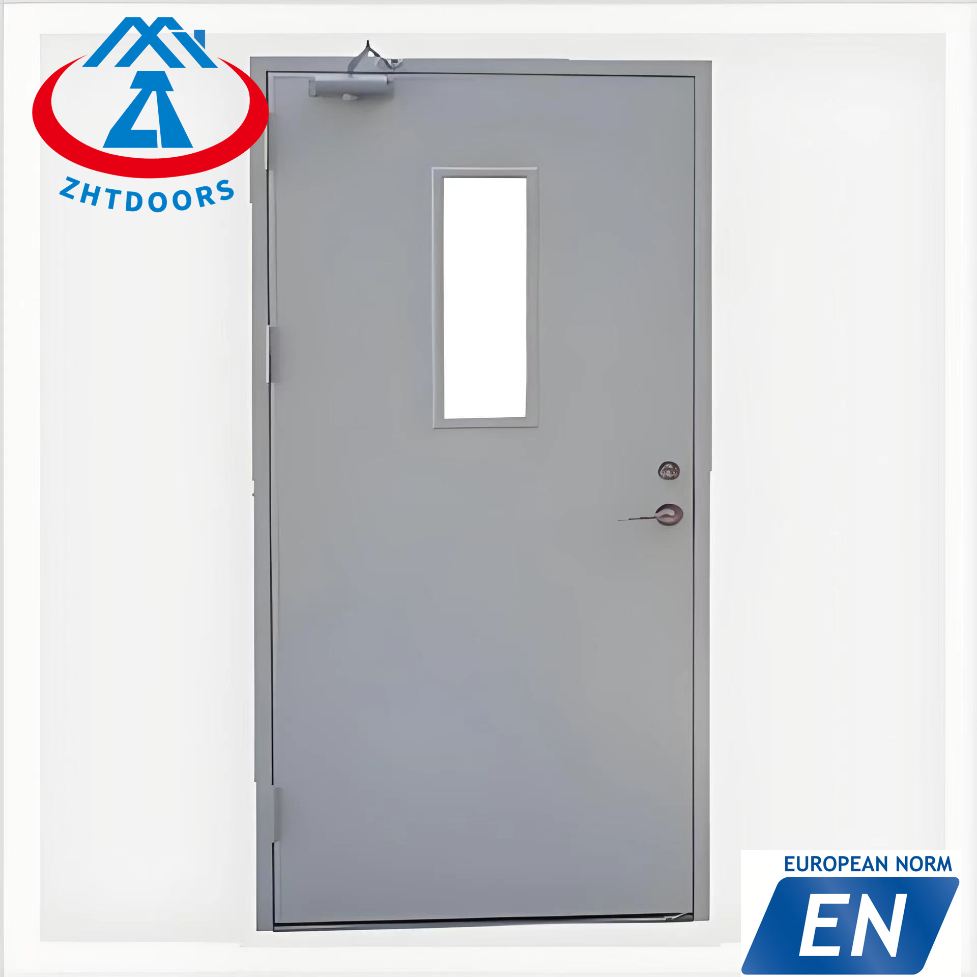 China door export quality double leaf fireproof smart door lock 60 minutes EN approved