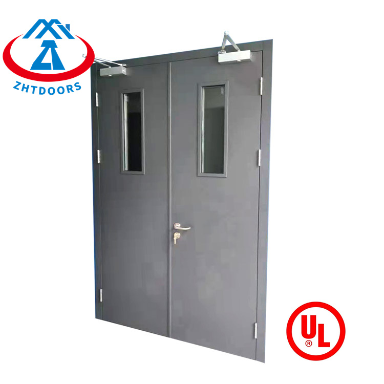 Full specification 30 minutes UL approved cast iron fireproof metal door price in malaysia