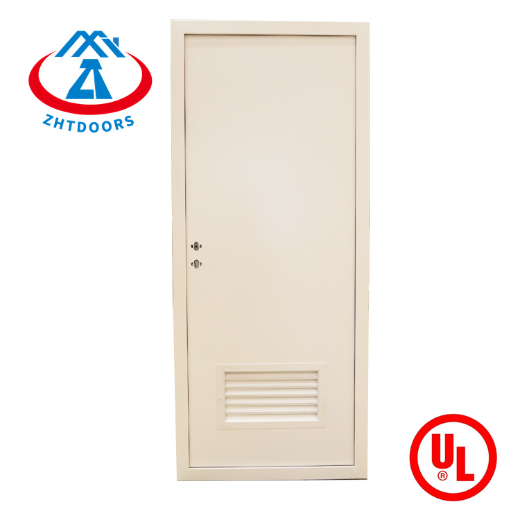 Experienced Manufacturer Fire Rated Steel Doors Fabrication 2 Hours UL approved