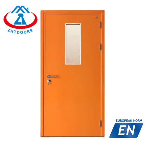 EN Standard office double interior door fireproof and soundproof 60 minutes fireproof door lock