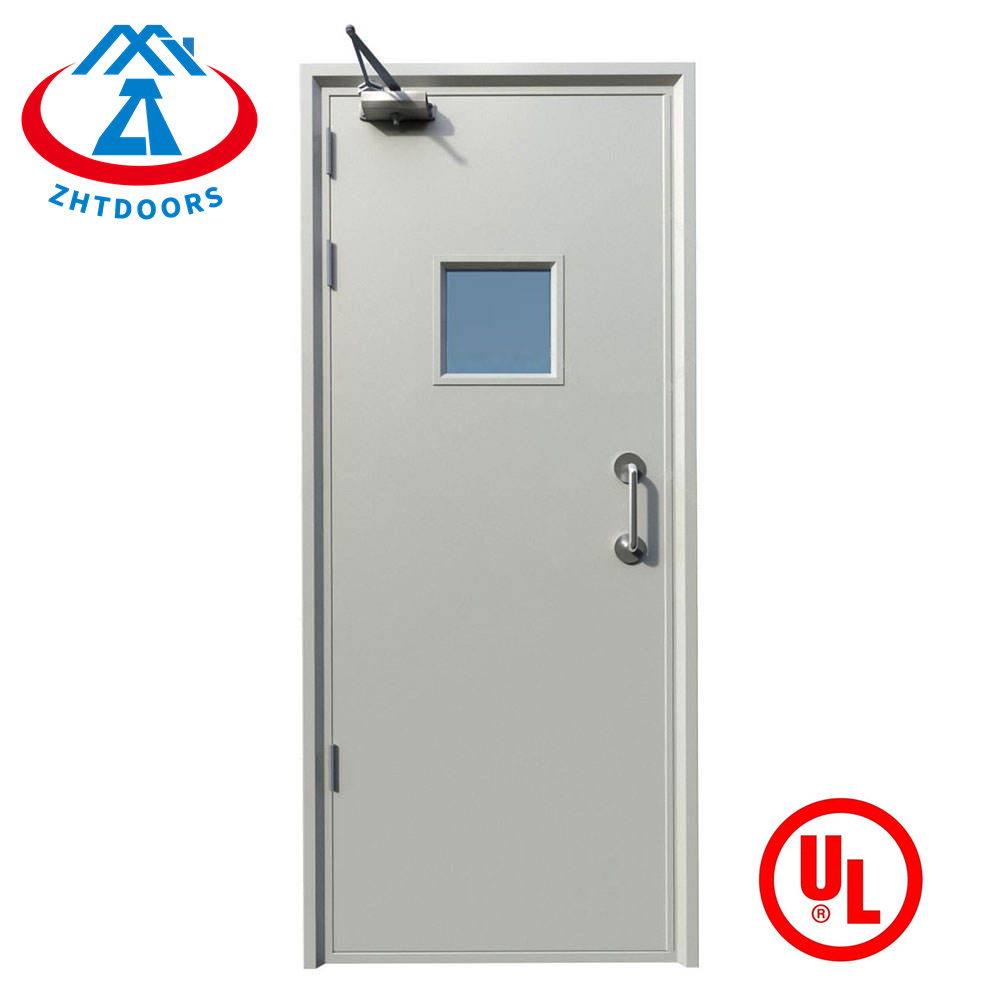 Superior performance 60 minutes UL certified metal fireproof front door panel