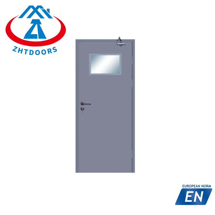 Custom second-hand commercial fire door waterproof fire door EN standard 60 minutes