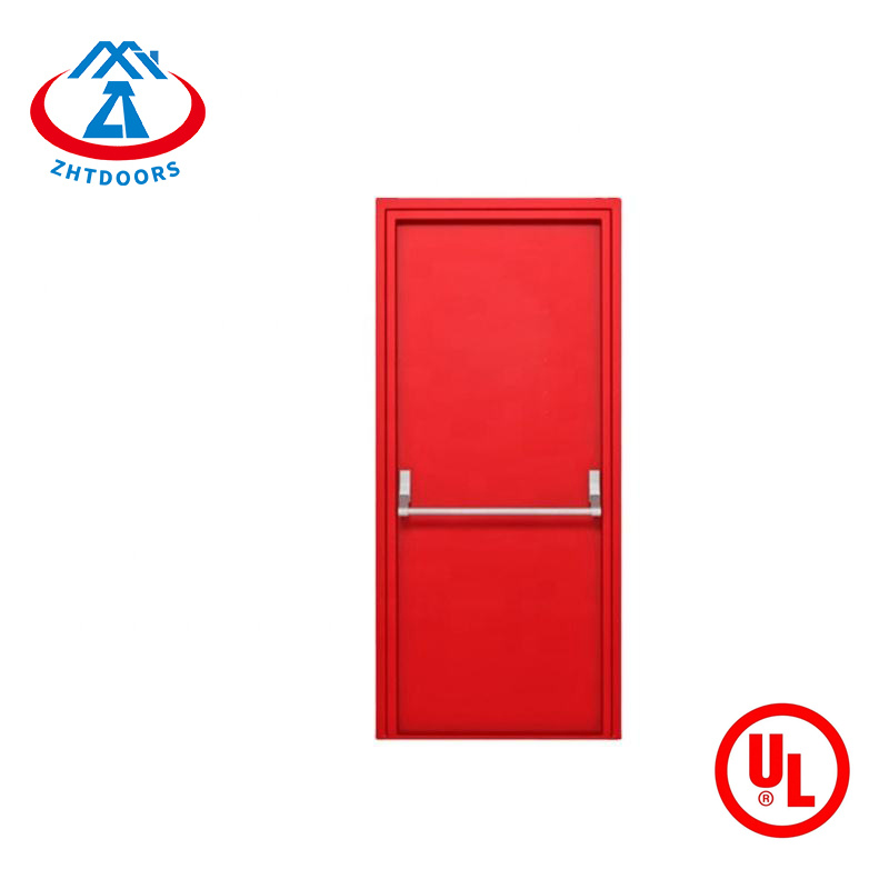 Rich experience factory emergency fire door UL standard 90 minutes safety door metal fireproof