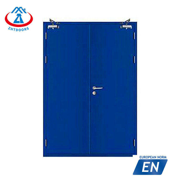 product-Zhongtai-Safety and practicality EN standard steel door 90 minut fire rated vith certificat-