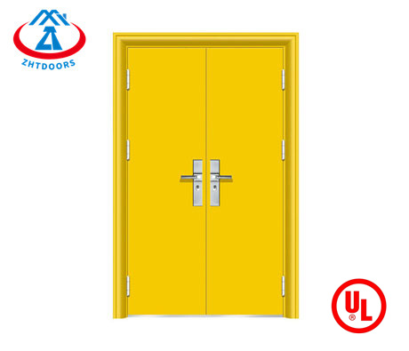 China Manufacturer Customize New Product UL Standard Durable Steel Fire Escape Rate Resistant Doors 3 Hours