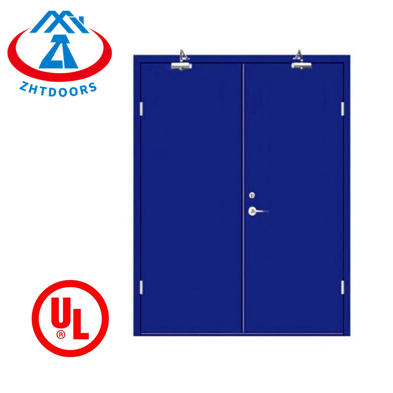 Factory Direct Sales 60 Min Modern Beautiful And Elegant Steel Door Fire Rating UL Approve