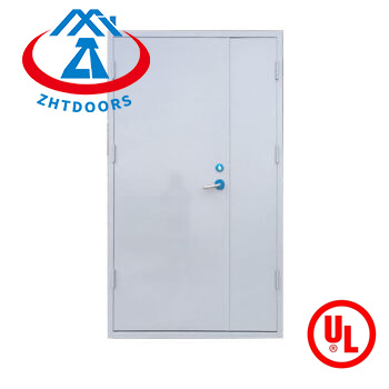 Manufacturer wholesale price 3 hours commercial shopping mall office steel fireproof swing door UL approved