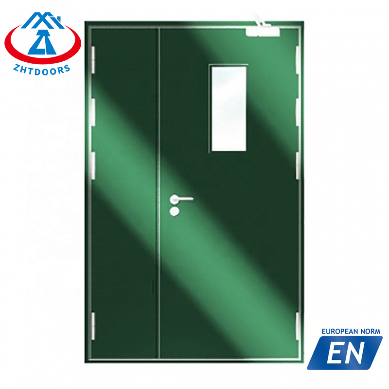 China Premium Product EN Standard 90 Minutes Fire Resistant Heavy Duty Single Door with Door Closer
