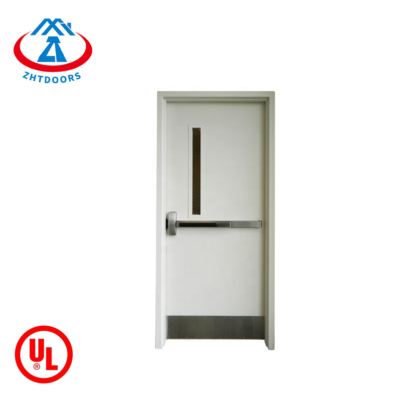 Most trusted manufacturer UL standard single leaf commercial metal emergency door Fire rating 2 hours