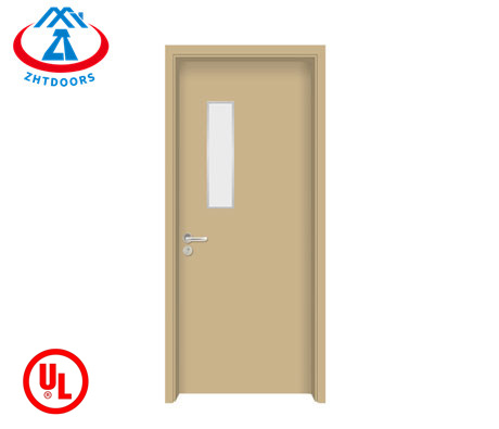 product-Supplier best selling product 90 minutes fire rated exit door steel with UL certificate-Zhon
