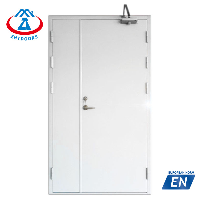 product-Zhongtai-China Integrity Enterprise 90 Minutes Steel Commercial Fire Rated Door Modern EN Ce