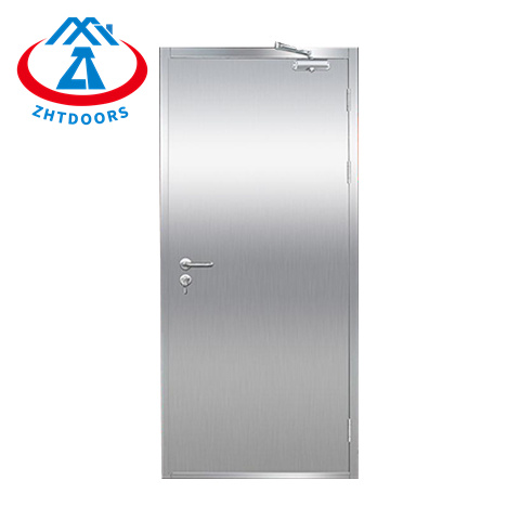 Manufacturer High Quality Stainless Steel Fire Rated Door AS Standard 60 Minute Metal Single Door Apartment Door Steel