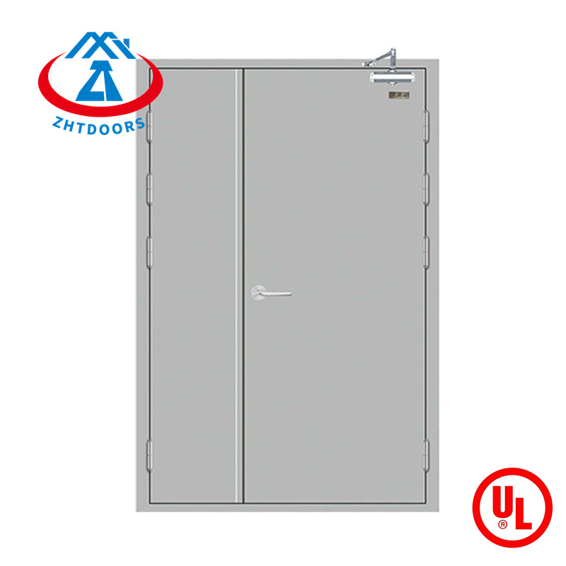 product-Excellent performance 60 min UL certified metal fireproof front door-Zhongtai-img