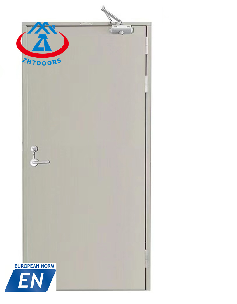 Finished Good Internal Fire Rated Steel Door EN Standard 60 Minutes Made in China