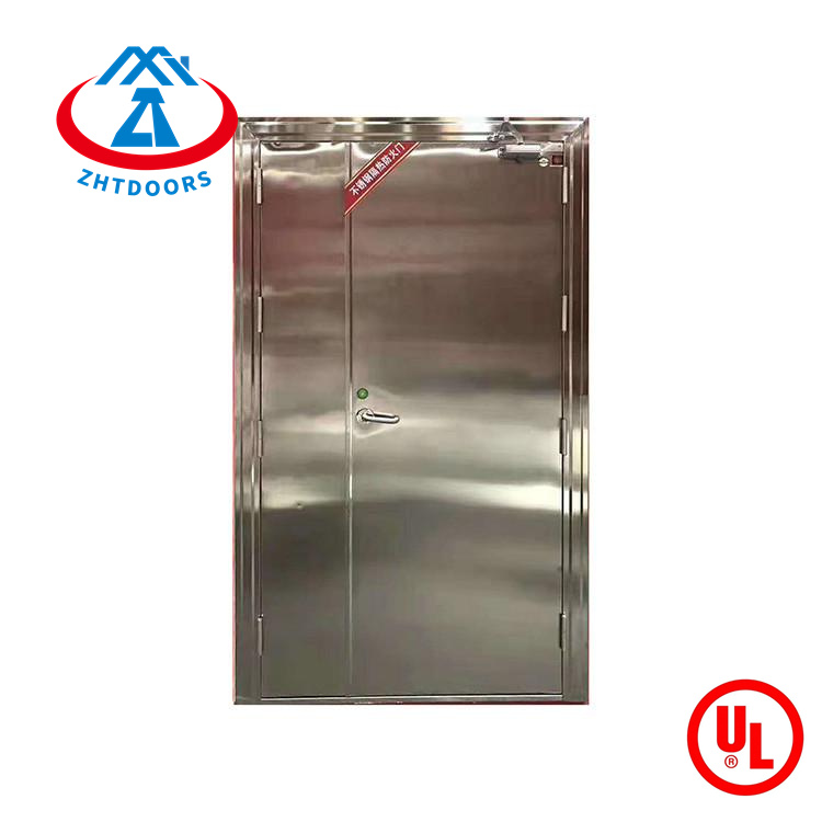 product-Zhongtai-Cheap and good price UL standard 90 minutes metal fireproof passage door for commer