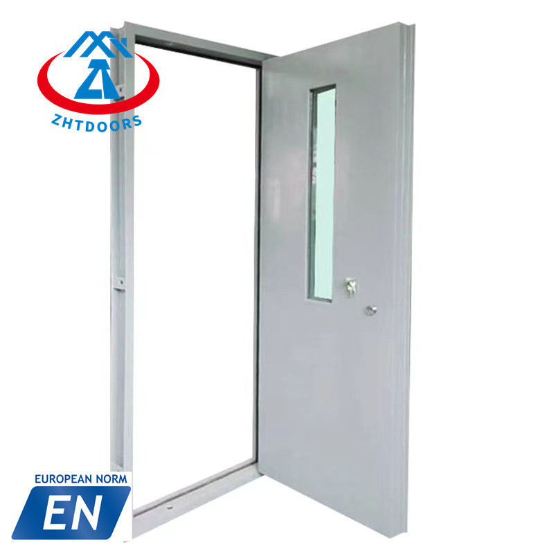 product-Zhongtai-On time delivery 90 minutes Commercial metal fire exit door EN certification-img