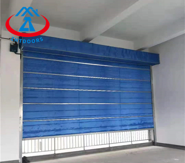 Guangdong factory direct sales maximum electric security insulated single doo fire roller shutters door