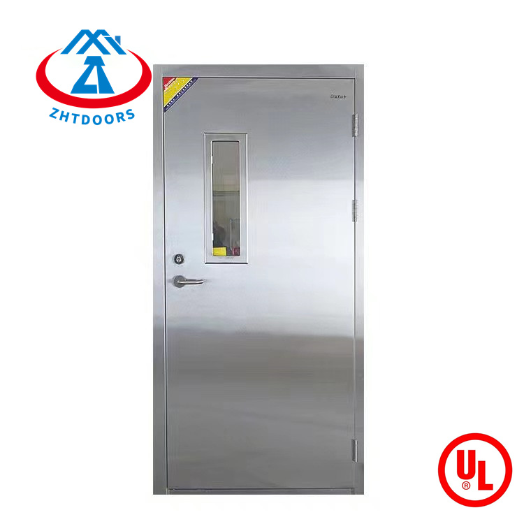Powerful factory provides 90 minutes UL certified fire door emergency exit door