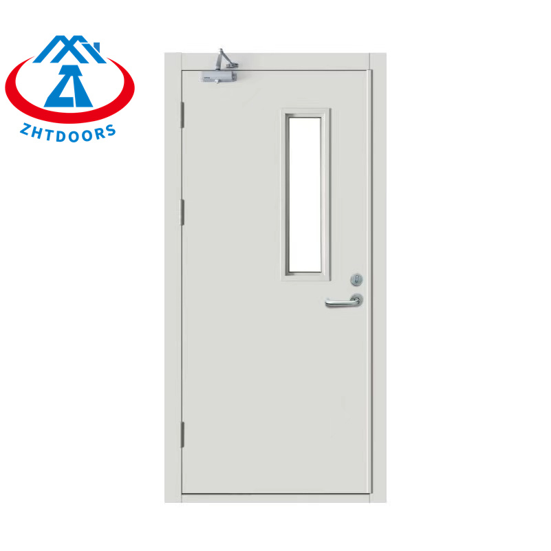 Featured products 3 hours BS standard emergency metal double commercial fire doors