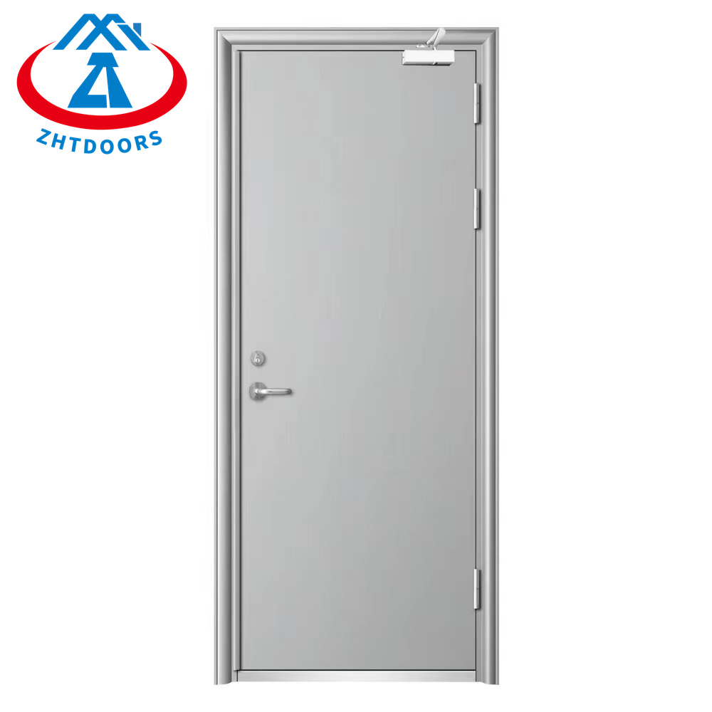 BS standard 90 minutes fire resistant emergency fire exit doors provided by strong factory
