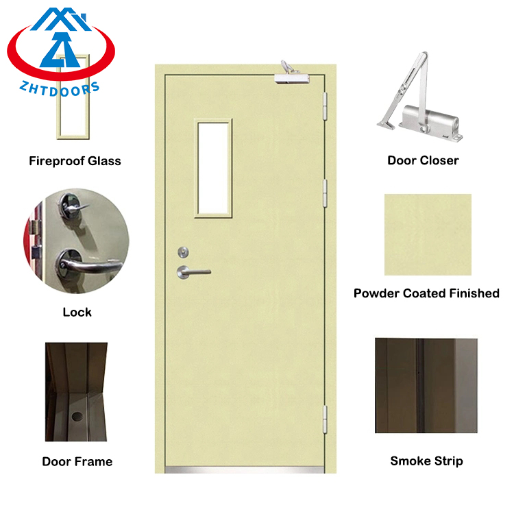 China most trusted manufacturer cost effective fireproof door AS certified 2 hours