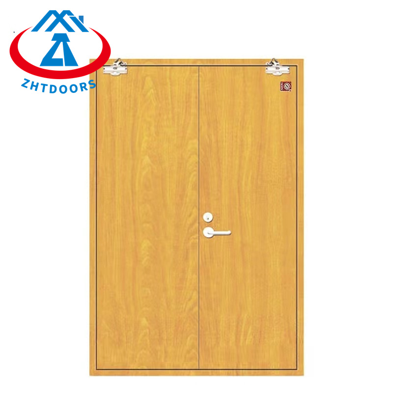 China Steel Security Door Manufacturer BS Certified 1 Hour Commercial Steel Entrance Fire Door