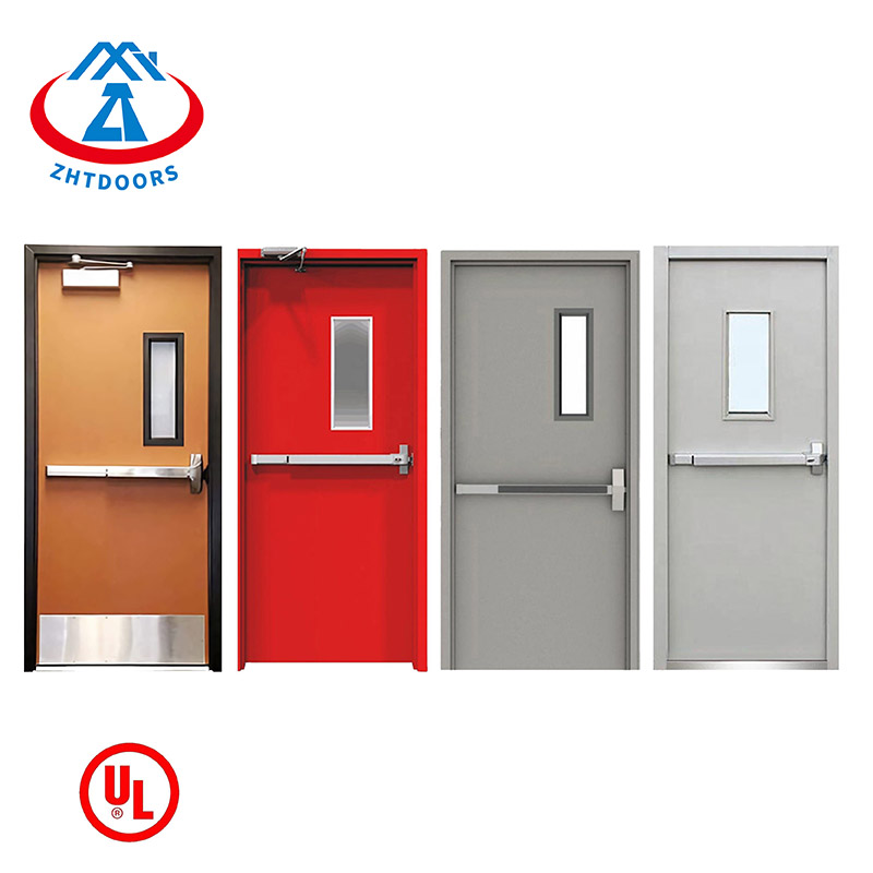 The most popular product in China is the fire door swing door, which meets UL standards for 120 minutes
