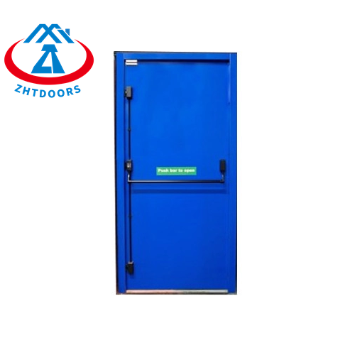 Factory direct sales BS standard bright steel fire door 120 minutes fire protection time