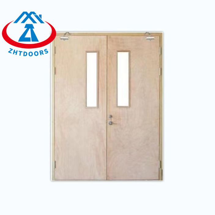 China factory direct sales BS standard 30 minutes thickened visual panel fire exit door