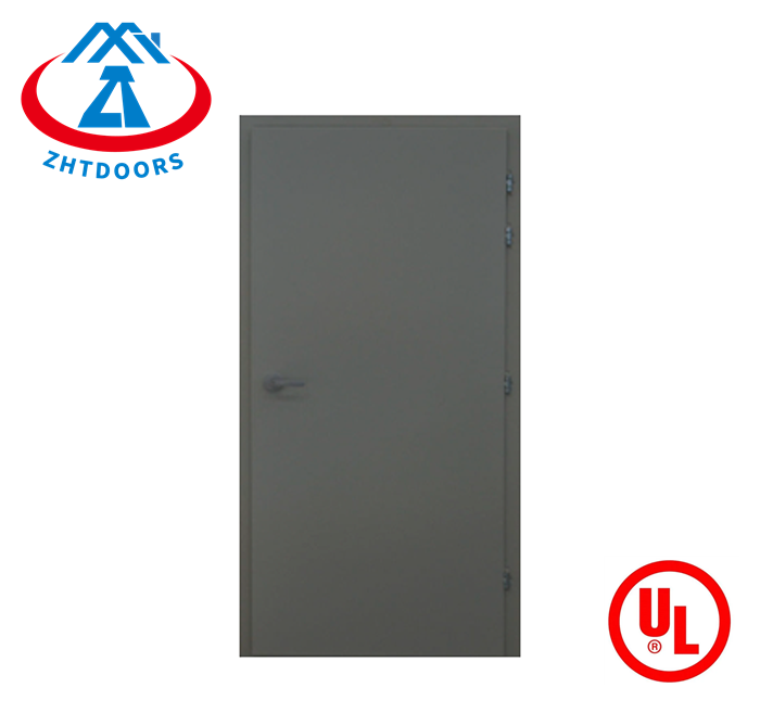 Reasonable structural design UL approved 30 minutes metal cheap fireproof steel security door