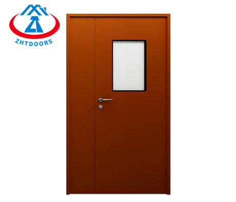 product-Top quality factory push rod AS standard 45 minutes metal red fire door for commercial use a