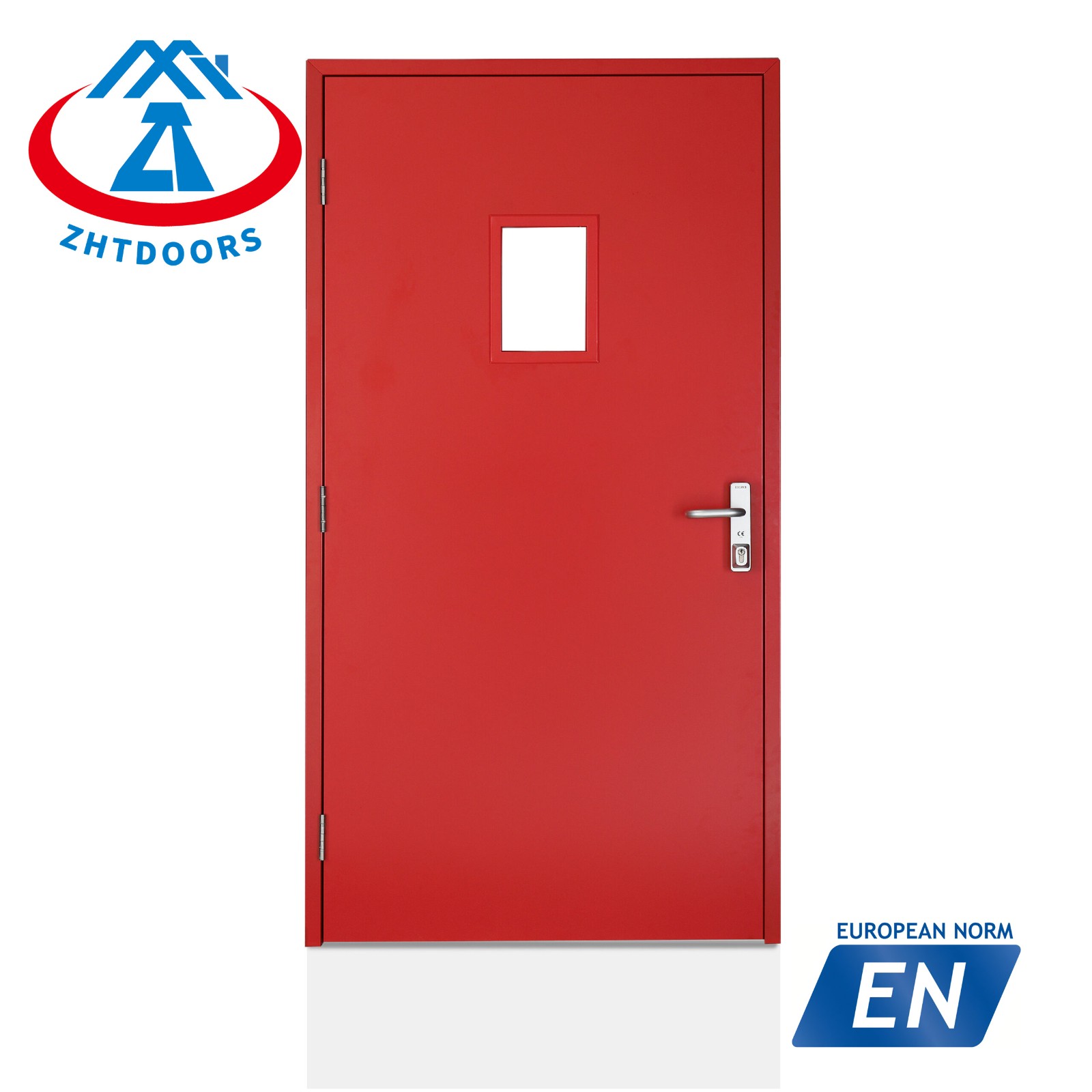 product-Zhongtai-Supplier provides EN certified 90 minutes interior fire resistant metal doors-img