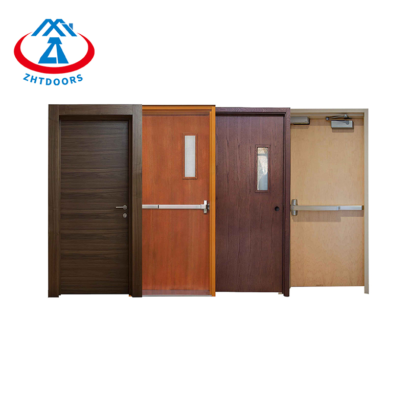 product-Zhongtai-Security Specifications China Wholesale Fire Rated Steel Metal Entrance Door Single