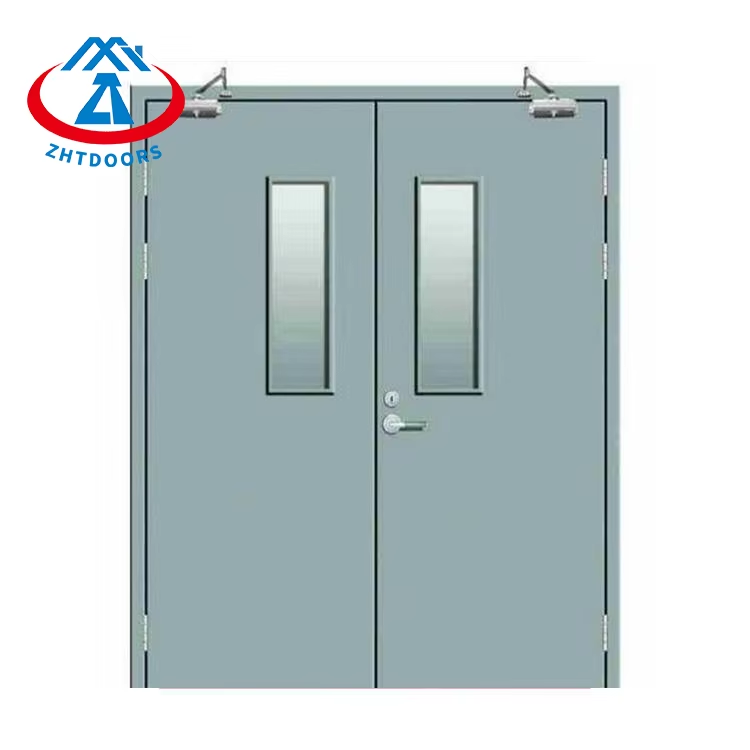 product-China Custom Security Door Steel China BS Standard 120 Minutes Emergency Exit Fire Door-Zhon