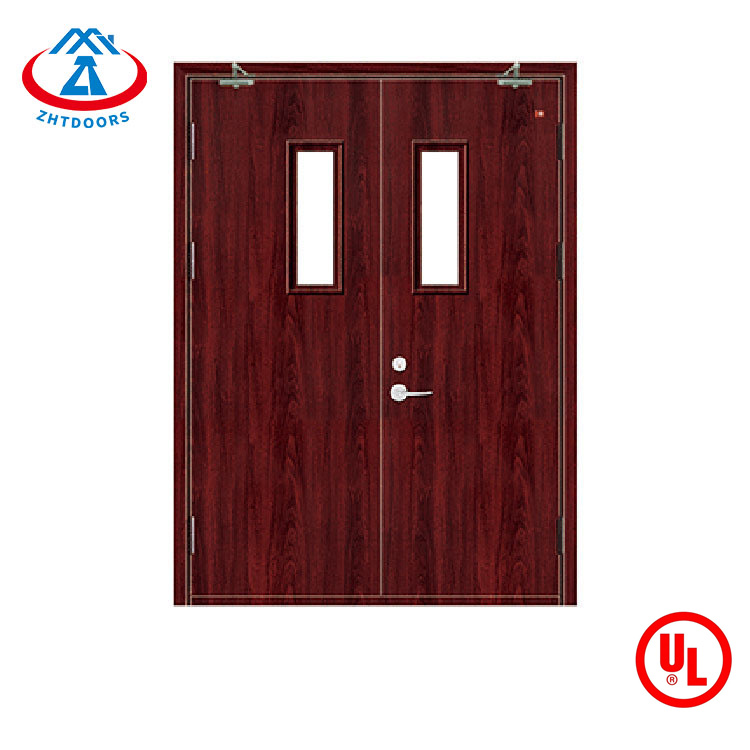 Latest modern custom UL standard 30 minutes fireproof metal steel door