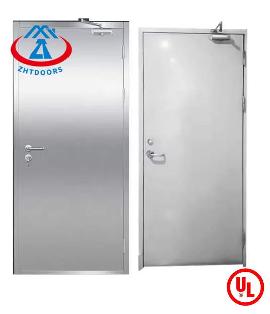 Cheap and safe UL certified 90 minutes fireproof insulated door