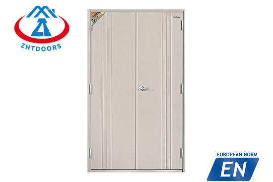 Cheap Commercial Interior Door Steel Fire Rated 180 Minutes BS Standard