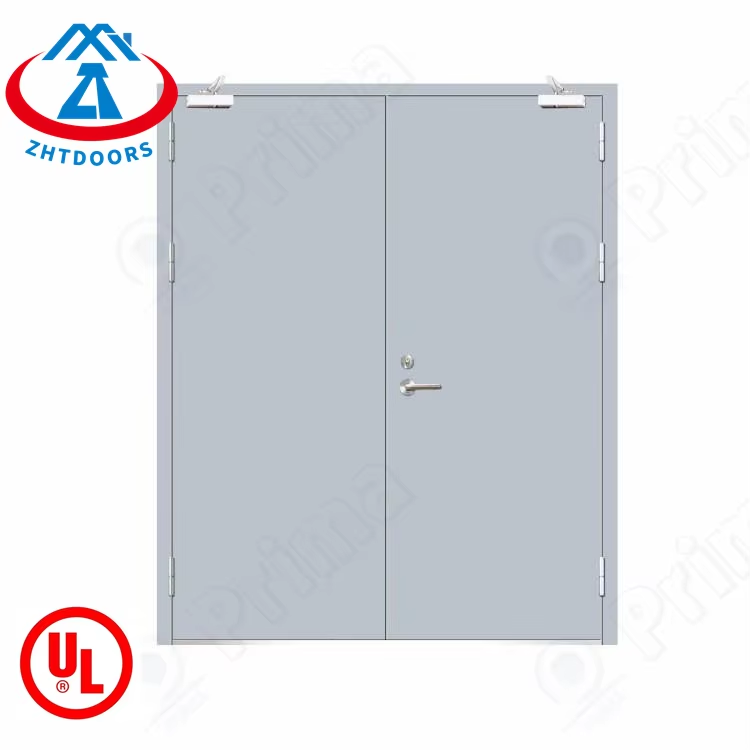 product-Zhongtai-China Manufacturer Factory Fire Safety Door Seal UL Approved 30 Minutes Double Fire
