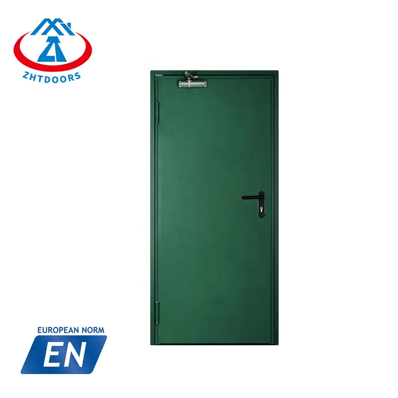 Minimalist Design Product EN Standard 90 Minute Door Certification Metal Fire Exit Rated Door