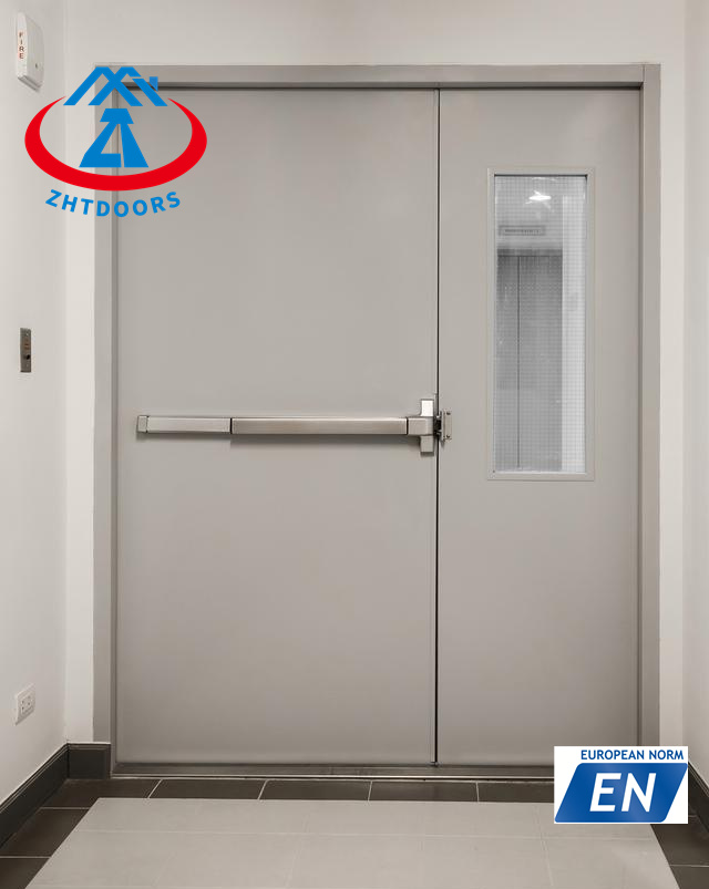Professional customization of 1 hour commercial indoor laboratory swing door fire rating EN certification