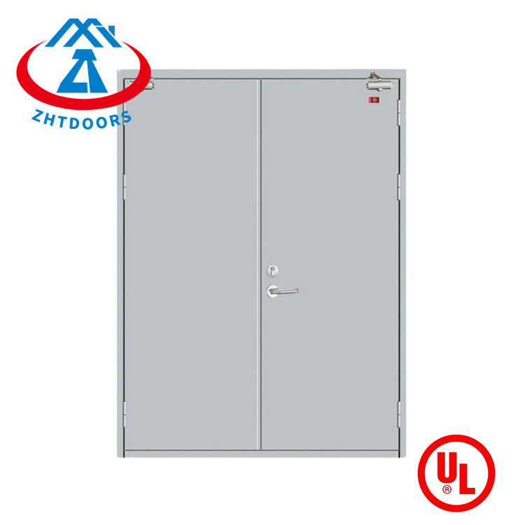 Cheap Commercial Interior Door Steel Fire Rated 180 Minutes UL Standard