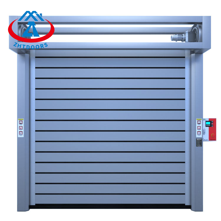 China most reputable factory horizontal lateral internal roller shutter door