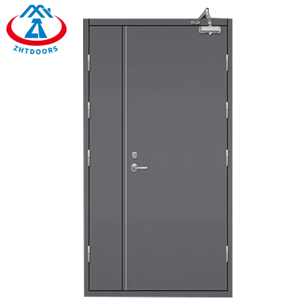 High quality multifunctional 2 hour modern economical commercial steel emergency double door AS standard