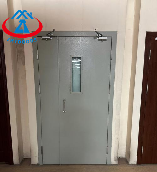Durable 1 hour cheap internal composite oak fire doors BS standard