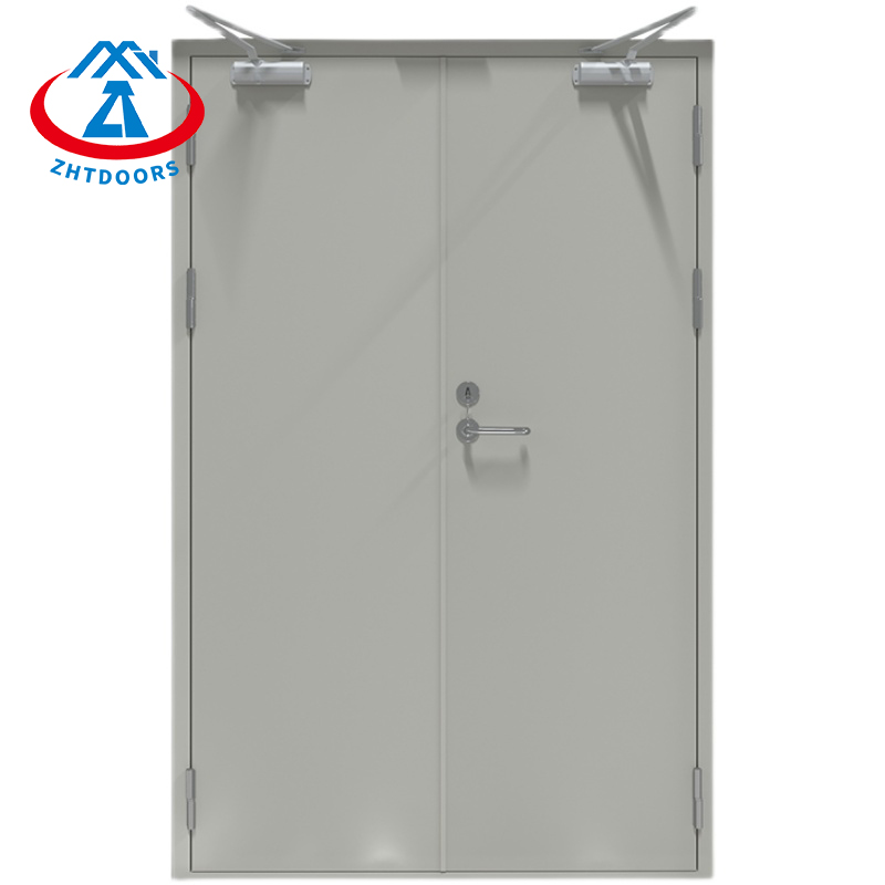 product-Zhongtai-China Manufacturer AS Standard 90 Minutes Security Fire Rated Door-img