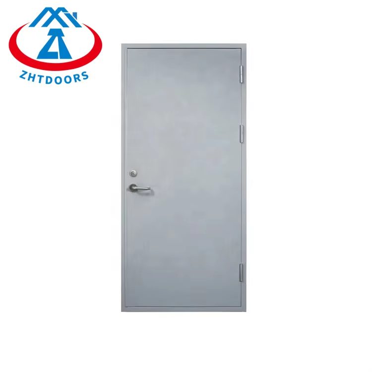Fire rated door modern commercial doors steel internal fire proof BS certified 90 minute