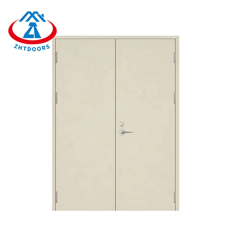 High coefficient of performance AS certified 90 minute fireproof galvanized security steel security door for hotel